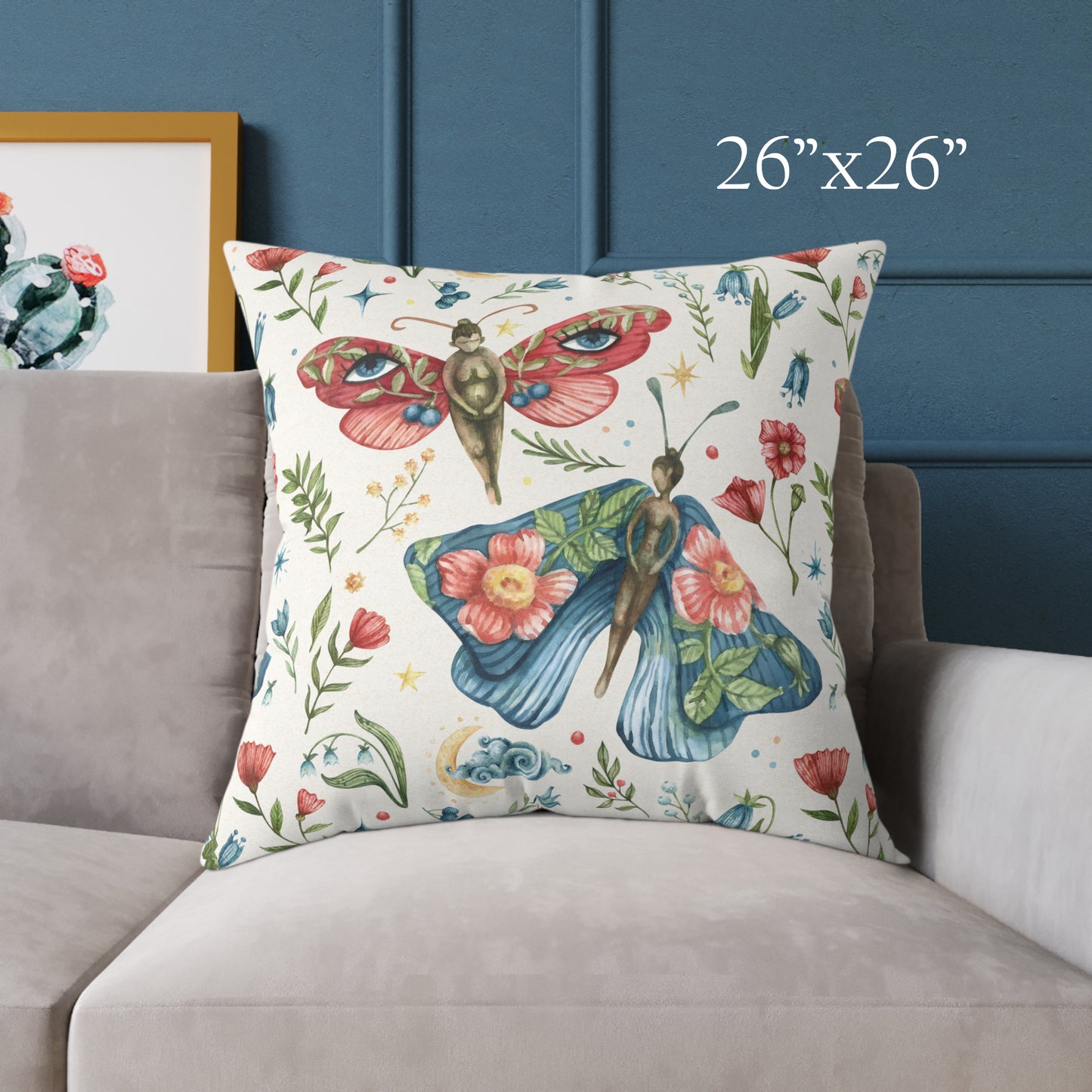 Maiden Moths Pillow