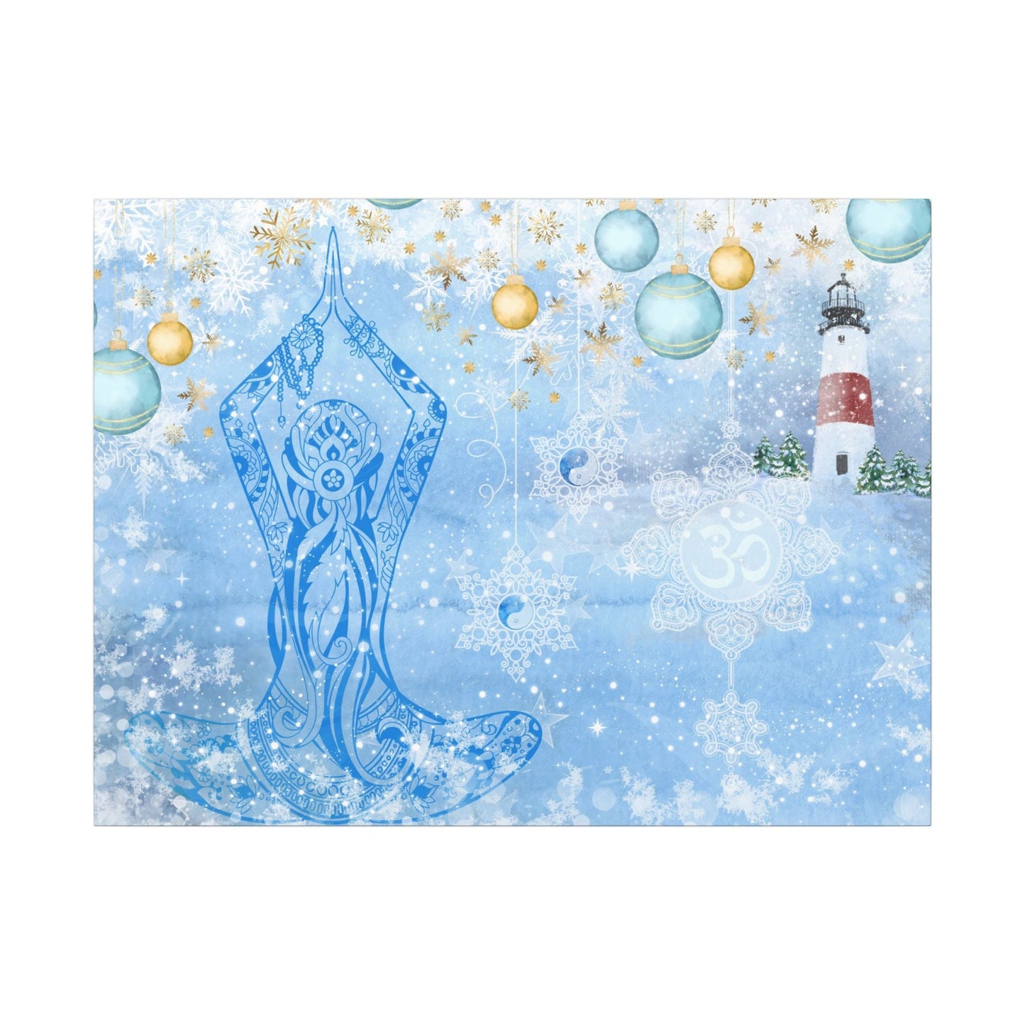 Coastal Wintry Om