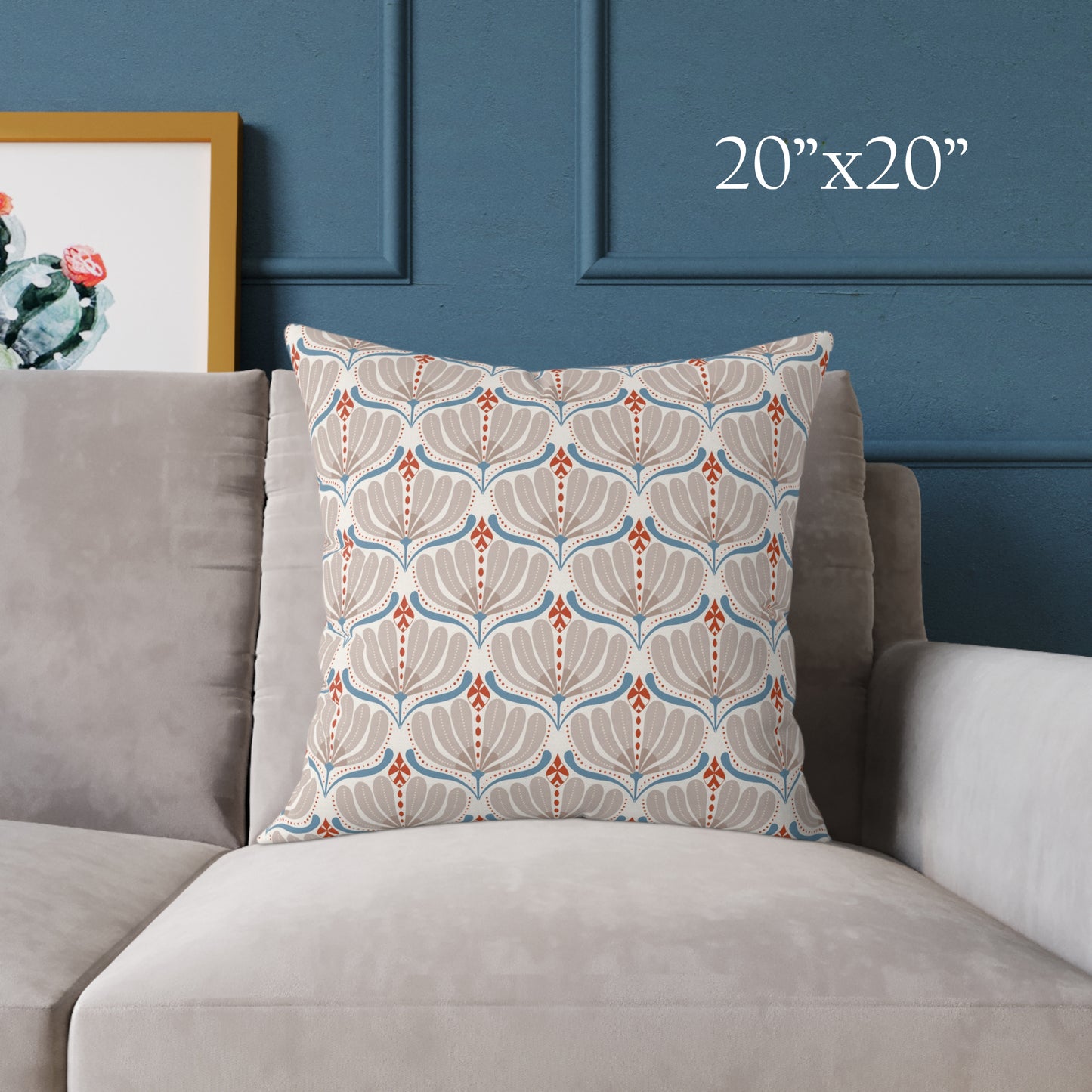 Autumn Coral Pillow