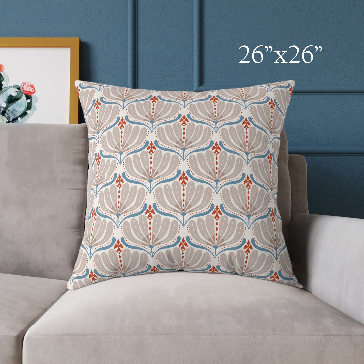 Autumn Coral Pillow