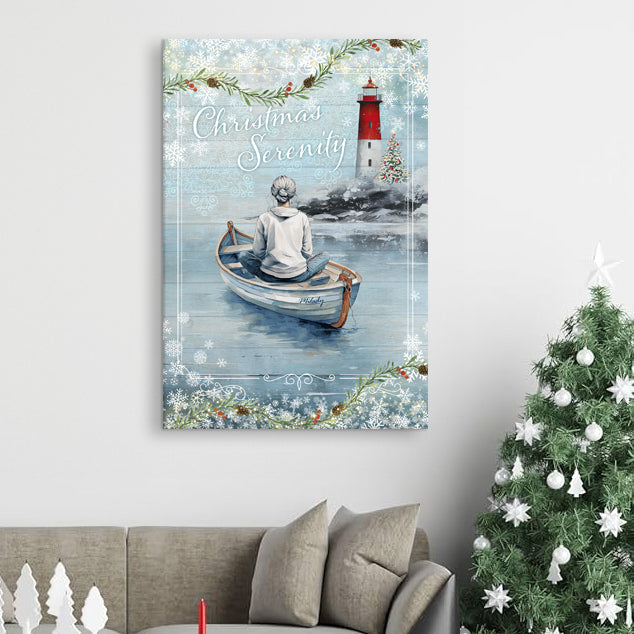 Christmas Serenity Thin Canvas