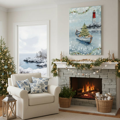 Christmas Serenity Thin Canvas