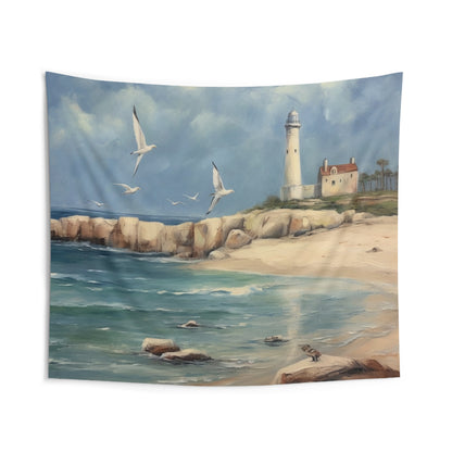 Lighthouse Haven Wall Tapestries