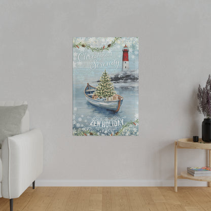 Christmas Serenity Thin Canvas