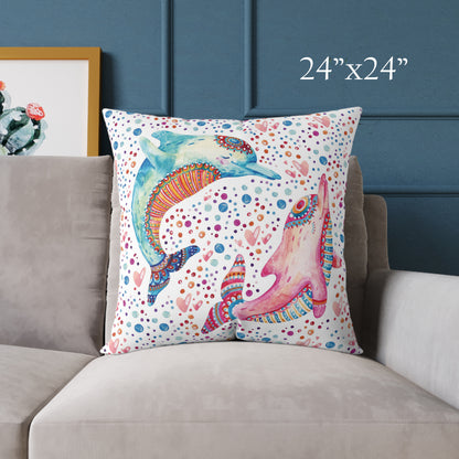 Dolphin Delight Pillow