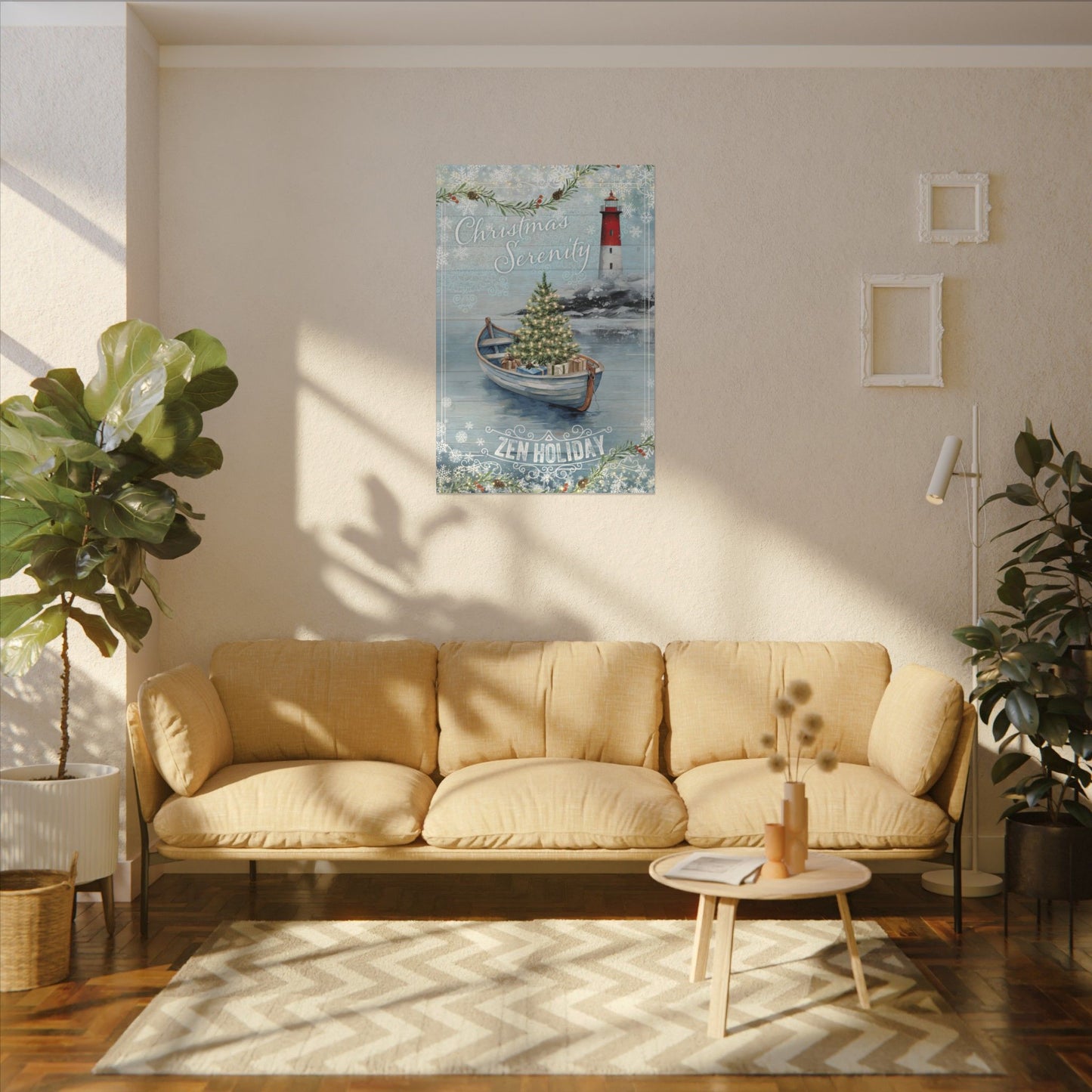 Christmas Serenity Thin Canvas