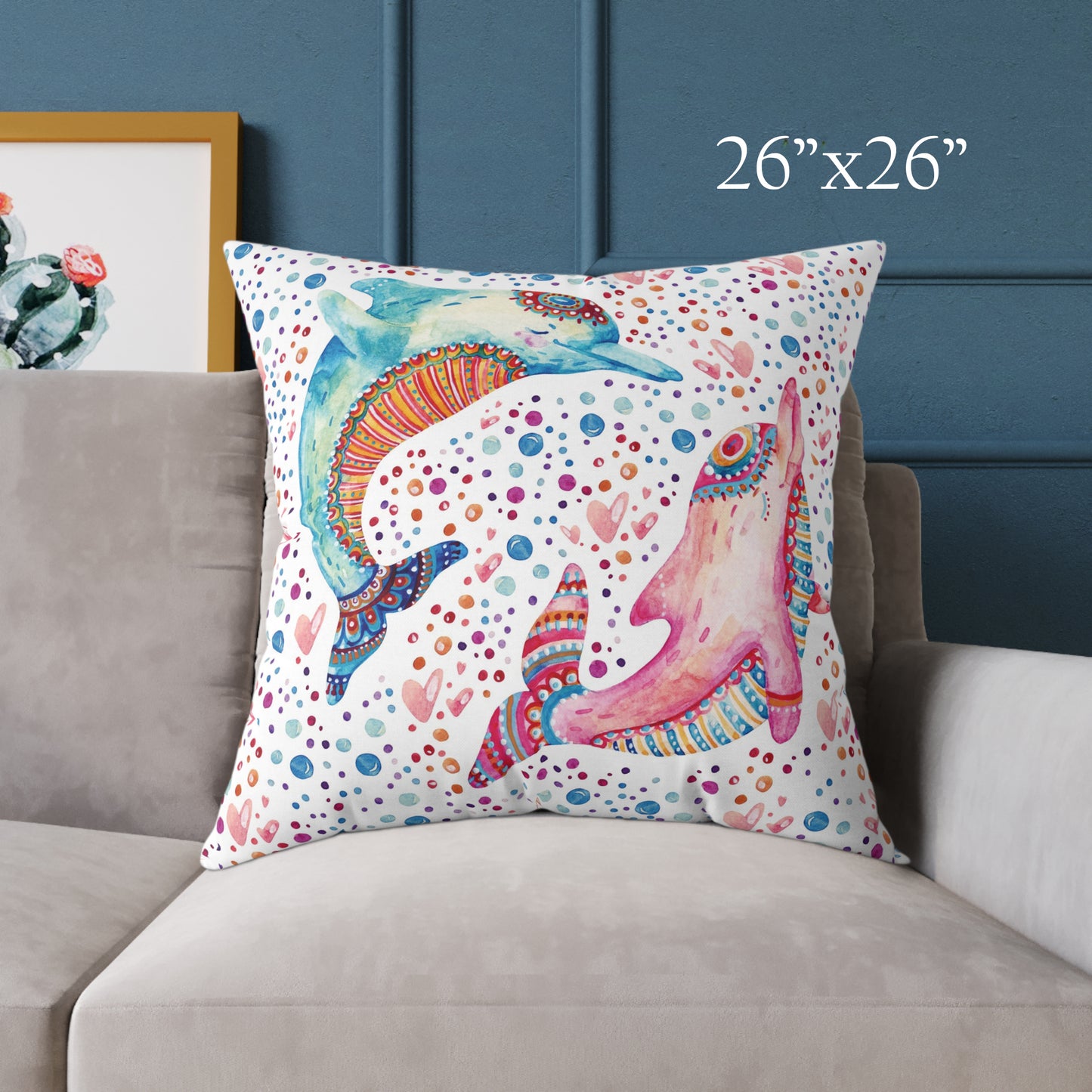 Dolphin Delight Pillow