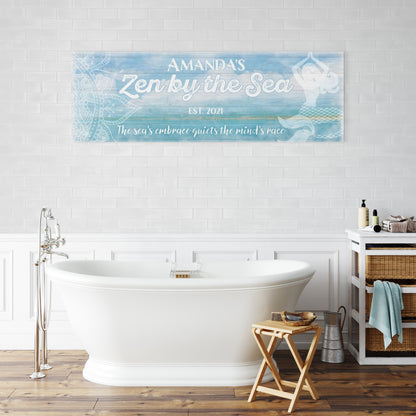 By the Sea Thin Canvas