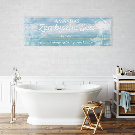 By the Sea Thin Canvas