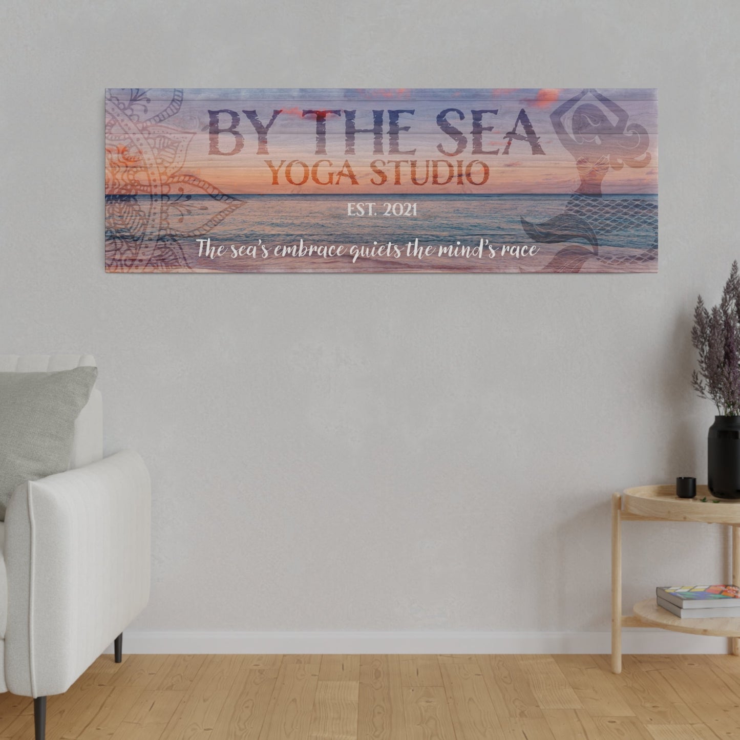 By the Sea Thin Canvas