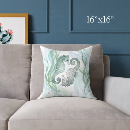 Winter Tides Pillow - Yin Yang