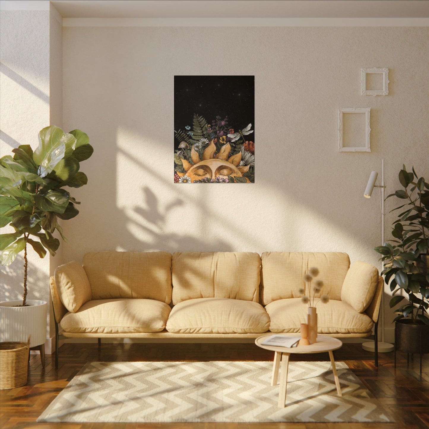 Sleeping Light Thin Canvas