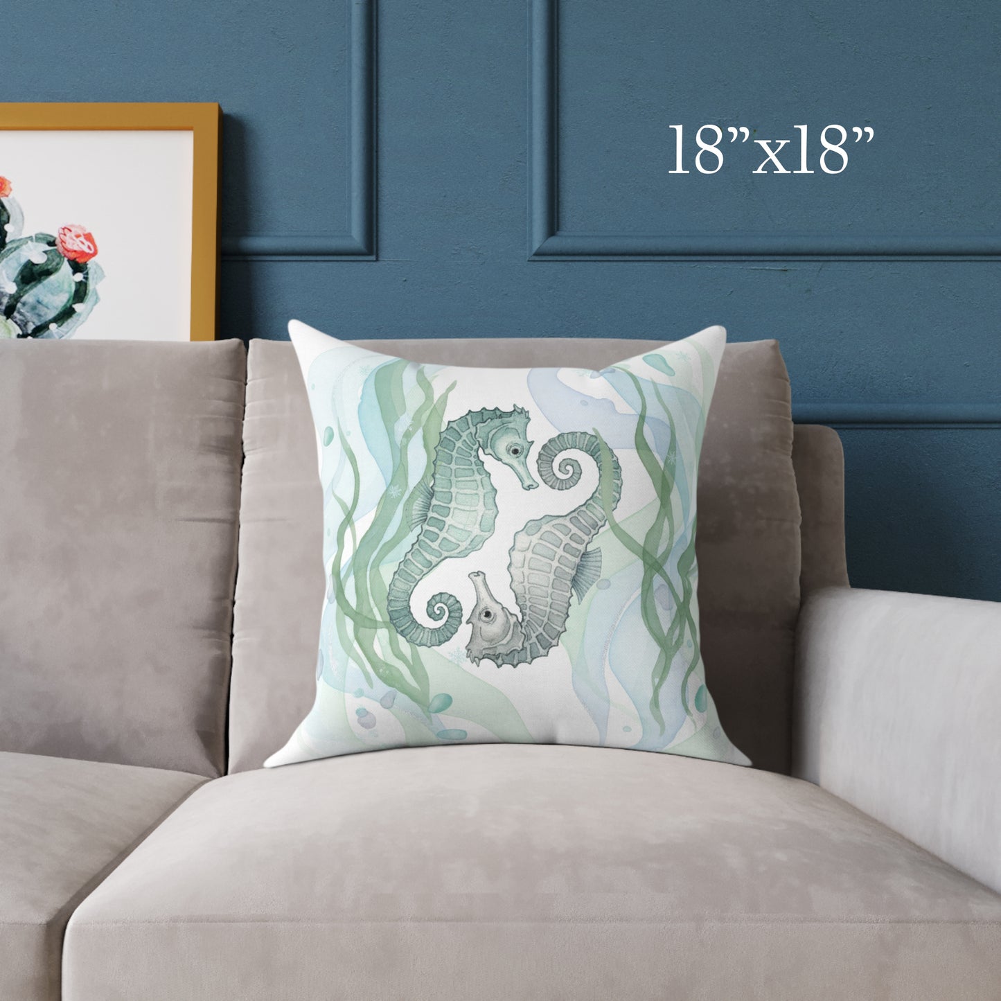 Winter Tides Pillow - Yin Yang