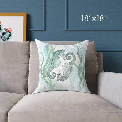 Winter Tides Pillow - Yin Yang