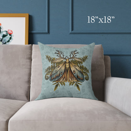 Mystic Moth Pillow