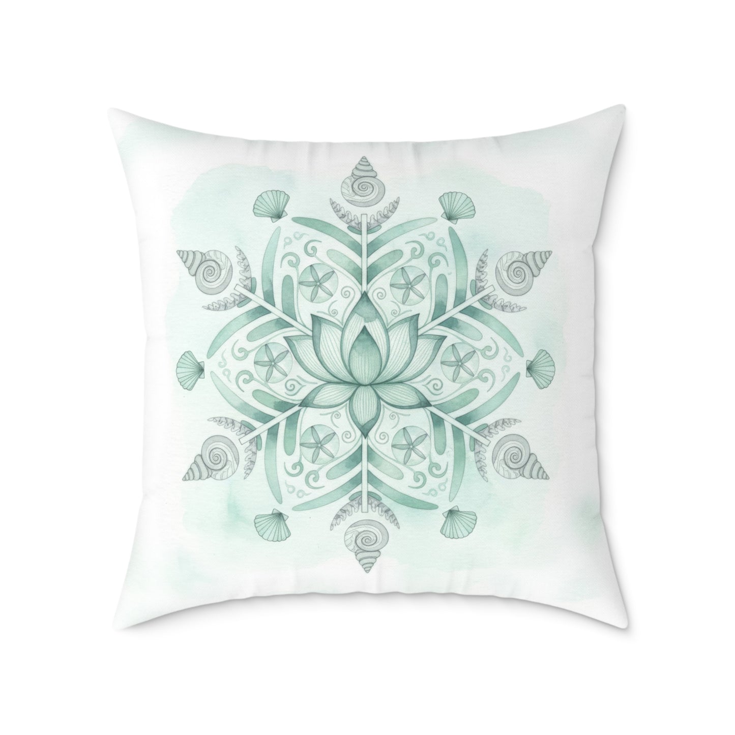 Winter Tides Pillow - Mandala