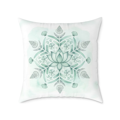 Winter Tides Pillow - Mandala