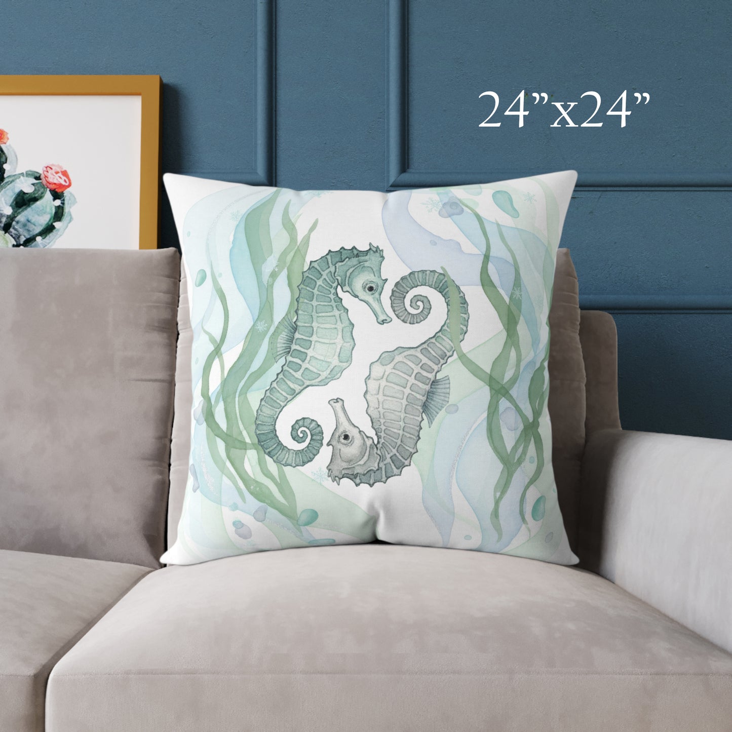Winter Tides Pillow - Yin Yang