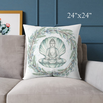 Winter Tides Pillow - Buddha