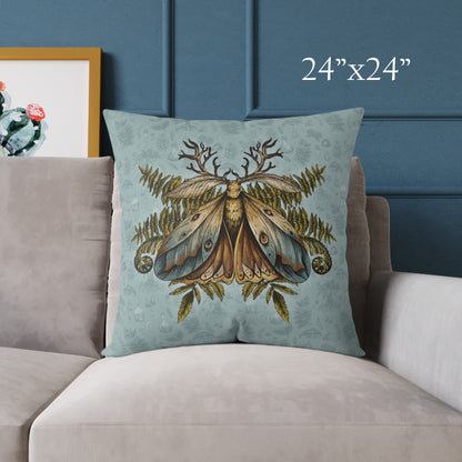 Mystic Moth Pillow