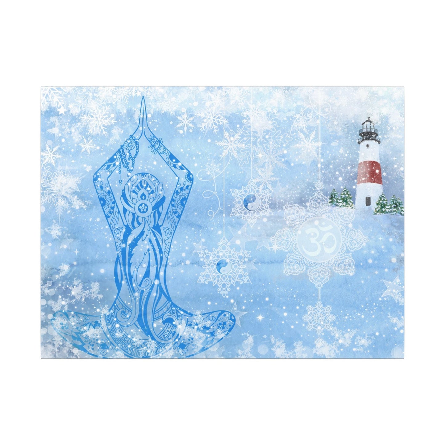 Coastal Wintry Om
