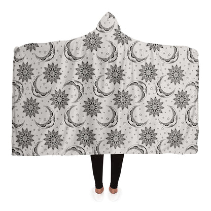 Celestial Hooded Blanket - White