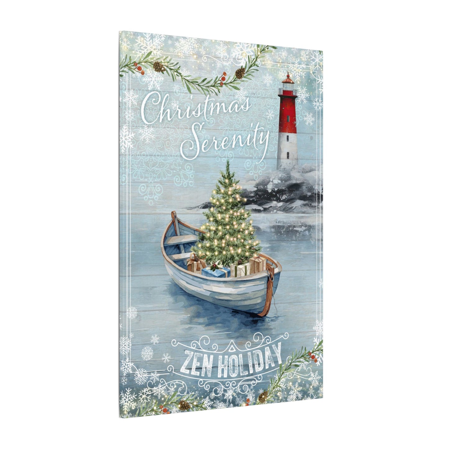 Christmas Serenity Thin Canvas