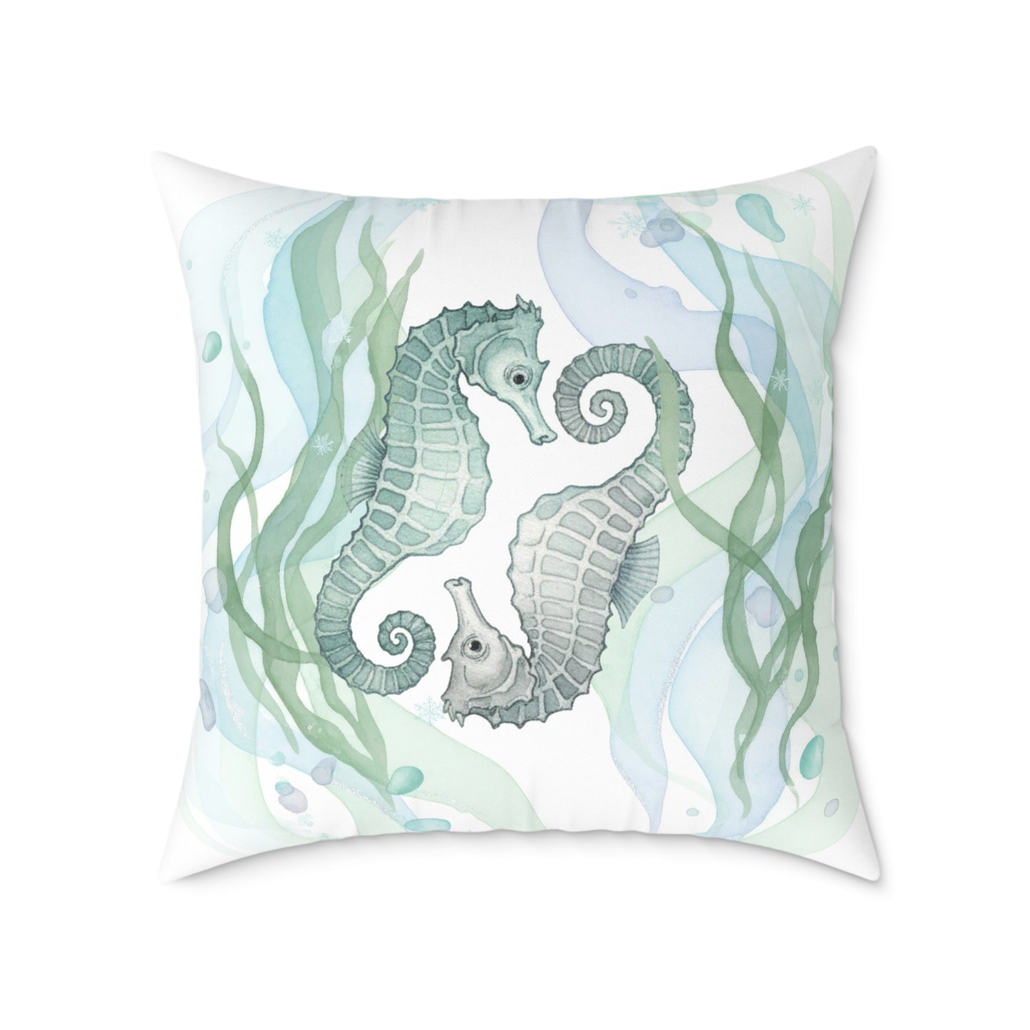 Winter Tides Pillow - Yin Yang