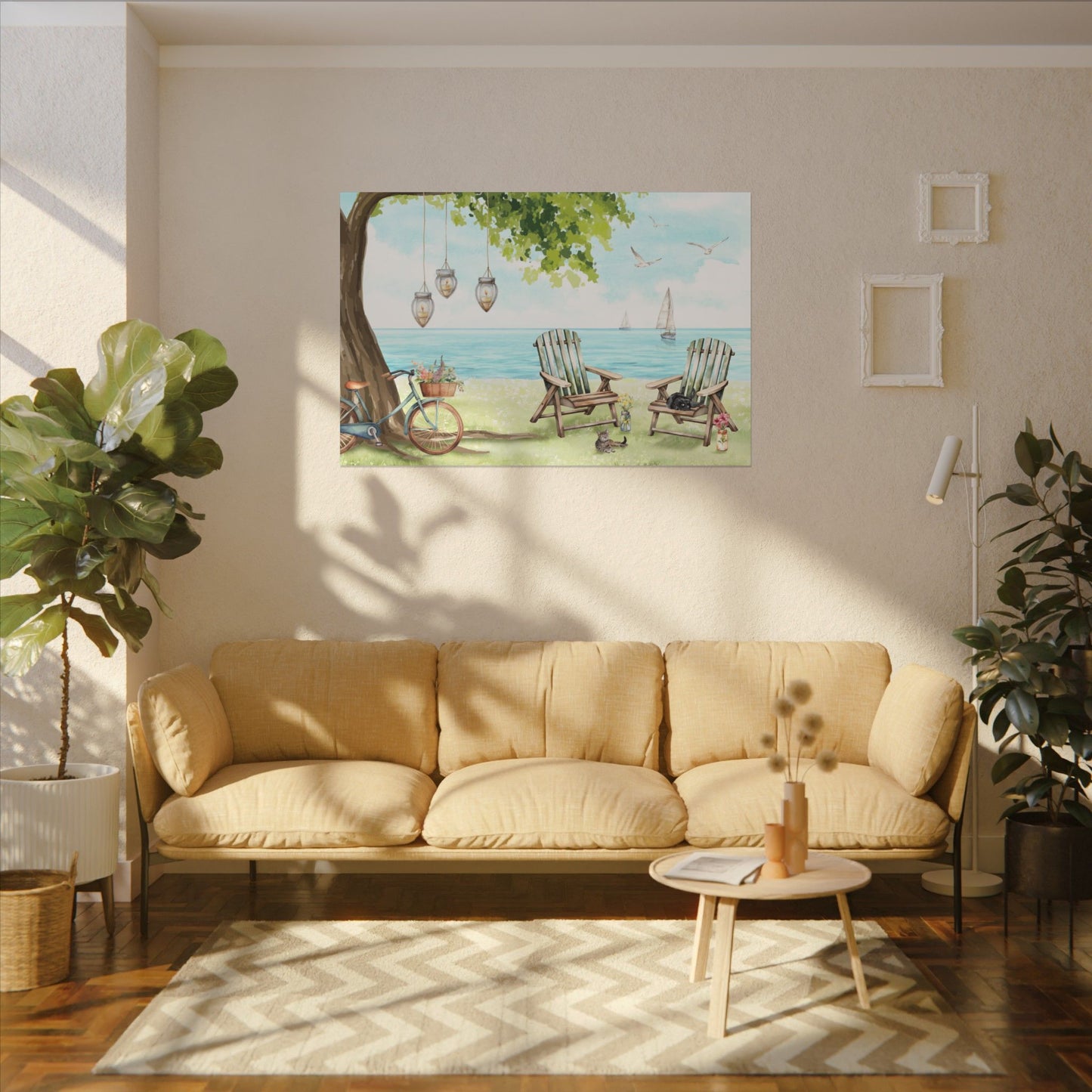 Coastal Daydreaming Thin Canvas
