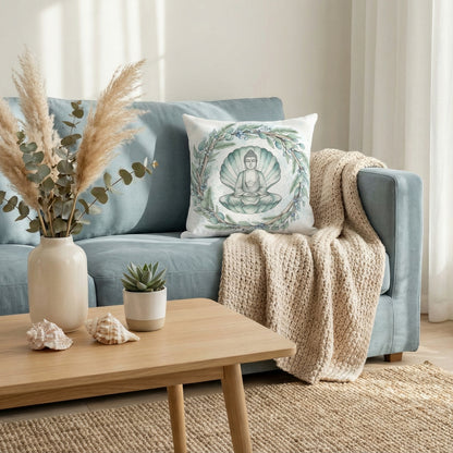 Winter Tides Pillow - Buddha