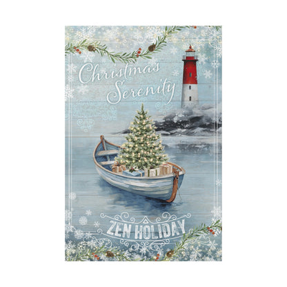 Christmas Serenity Thin Canvas