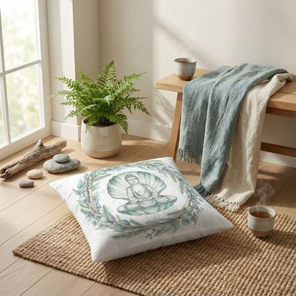 Winter Tides Pillow - Buddha