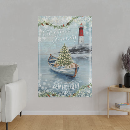 Christmas Serenity Thin Canvas