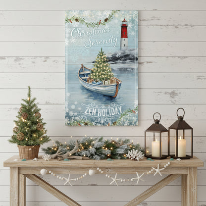 Christmas Serenity Thin Canvas