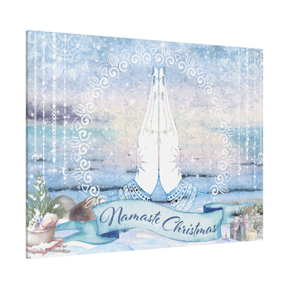 Seaside Namaste Thin Canvas