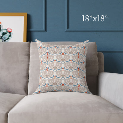 Autumn Coral Pillow