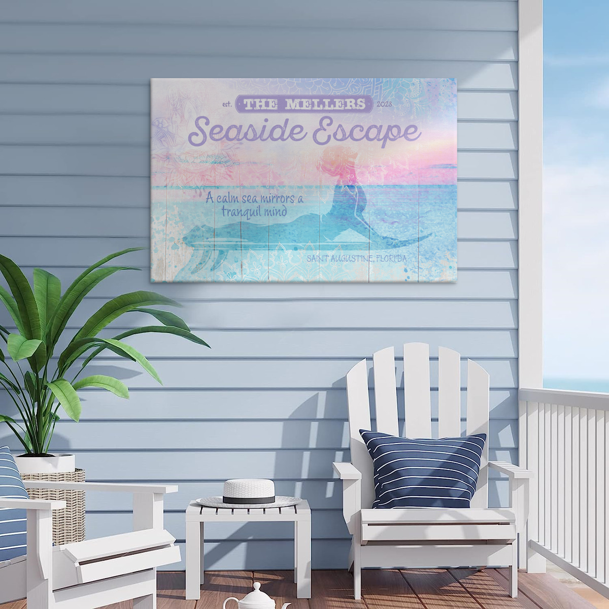 Seaside Escape Thin Canvas