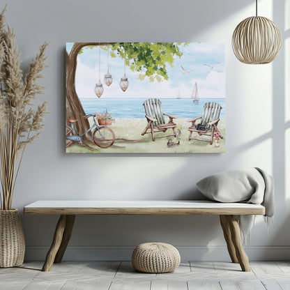 Coastal Daydreaming Thin Canvas