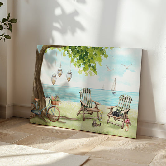 Coastal Daydreaming Thin Canvas