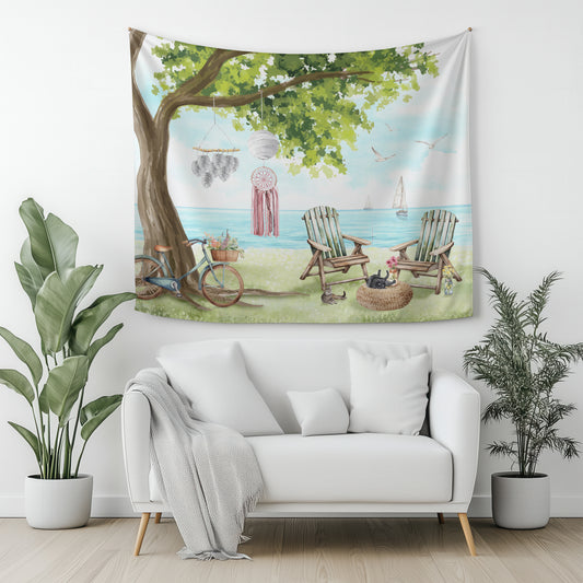 Coastal Dreaming Wall Tapestries
