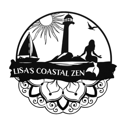 Coastal Zen Metal Sign