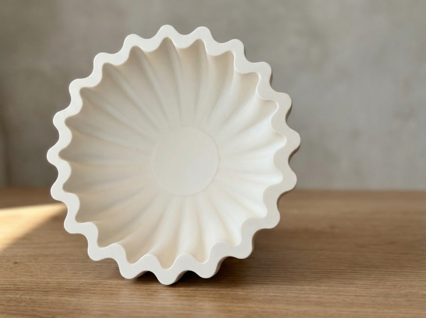 Coastal Scalloped Bowl