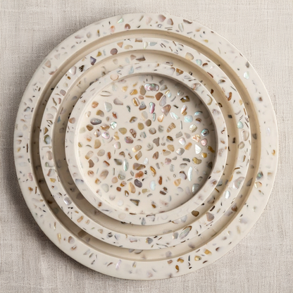 Coastal Terrazzo Tray