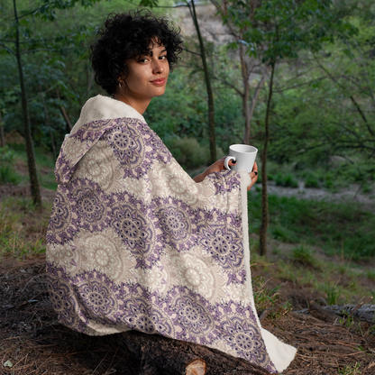 Mandala Medley Hooded Blanket