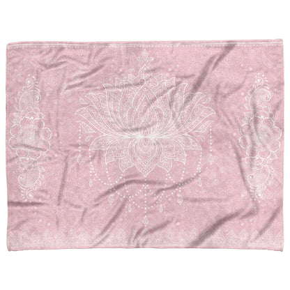 Mehndi Lotus Blanket