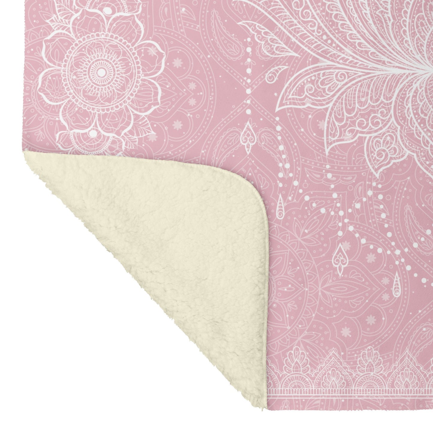 Mehndi Lotus Blanket