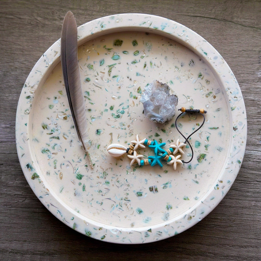 Coastal Terrazzo Tray