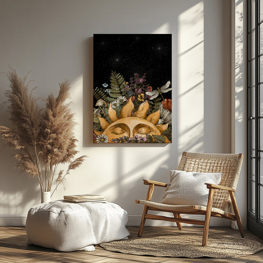Sleeping Light Thin Canvas
