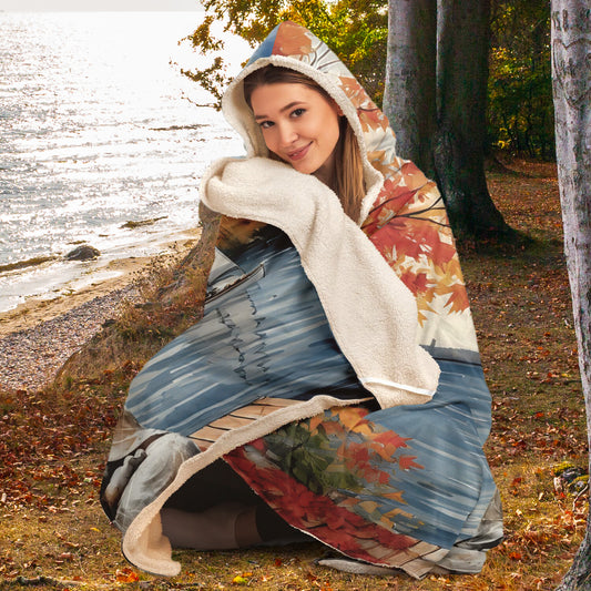 Still Waters Hooded Blanket