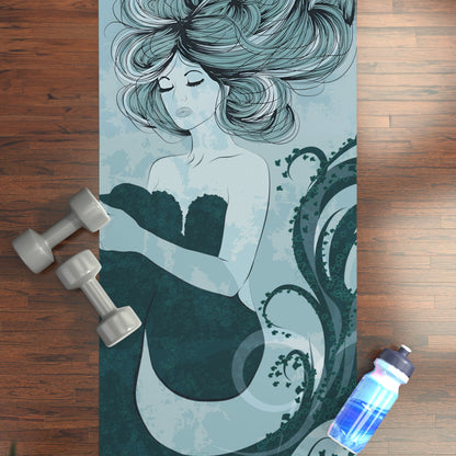 Vintage Mermaid Yoga Mat